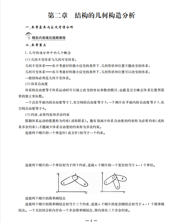 结构力学考研考点讲义 龙驭球 高清无水印电子版PDF插图2