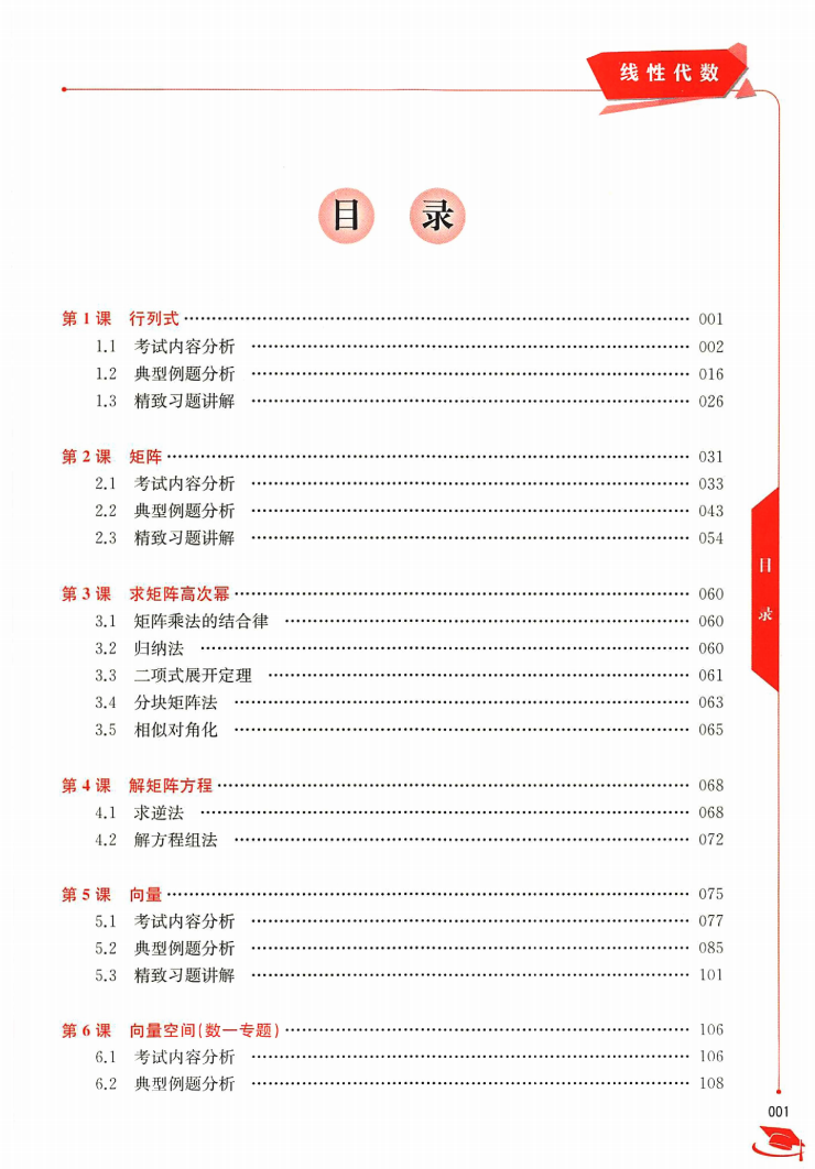 2023沪江研途考研数学139高分系列线性代数高清无水印电子版书籍PDF插图2