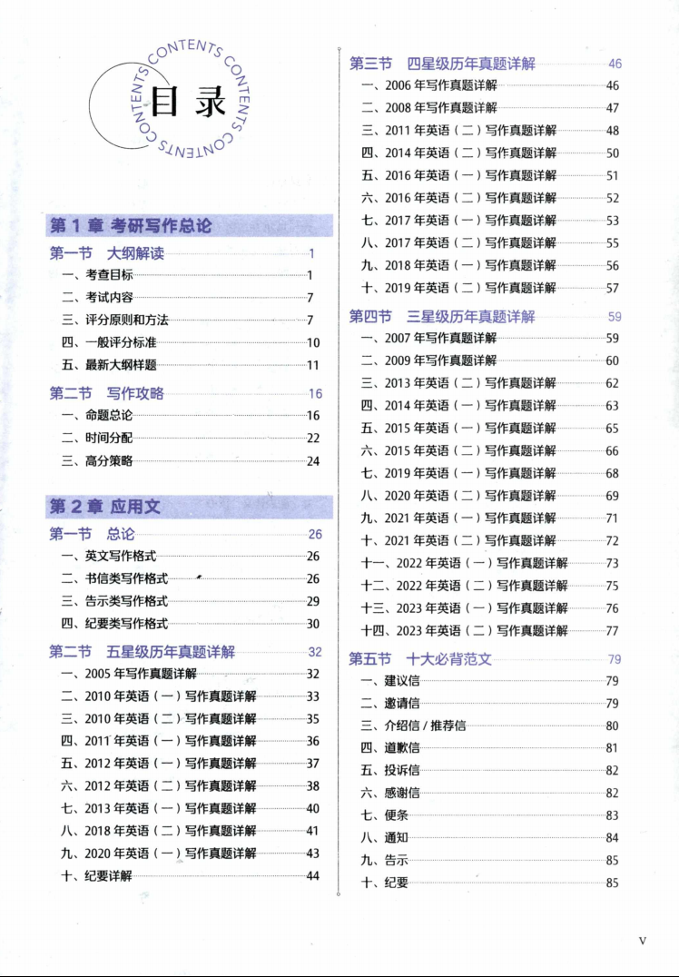 2024考研英语王江涛高分写作+带背手册（全套2本）高清无水印电子版PDF插图2