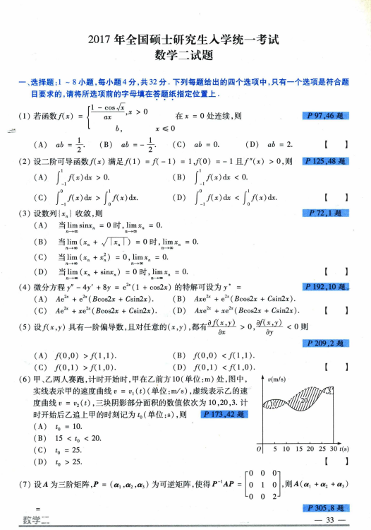 2024考研数学李正元历年真题数学二高清无水印电子版pdf插图2